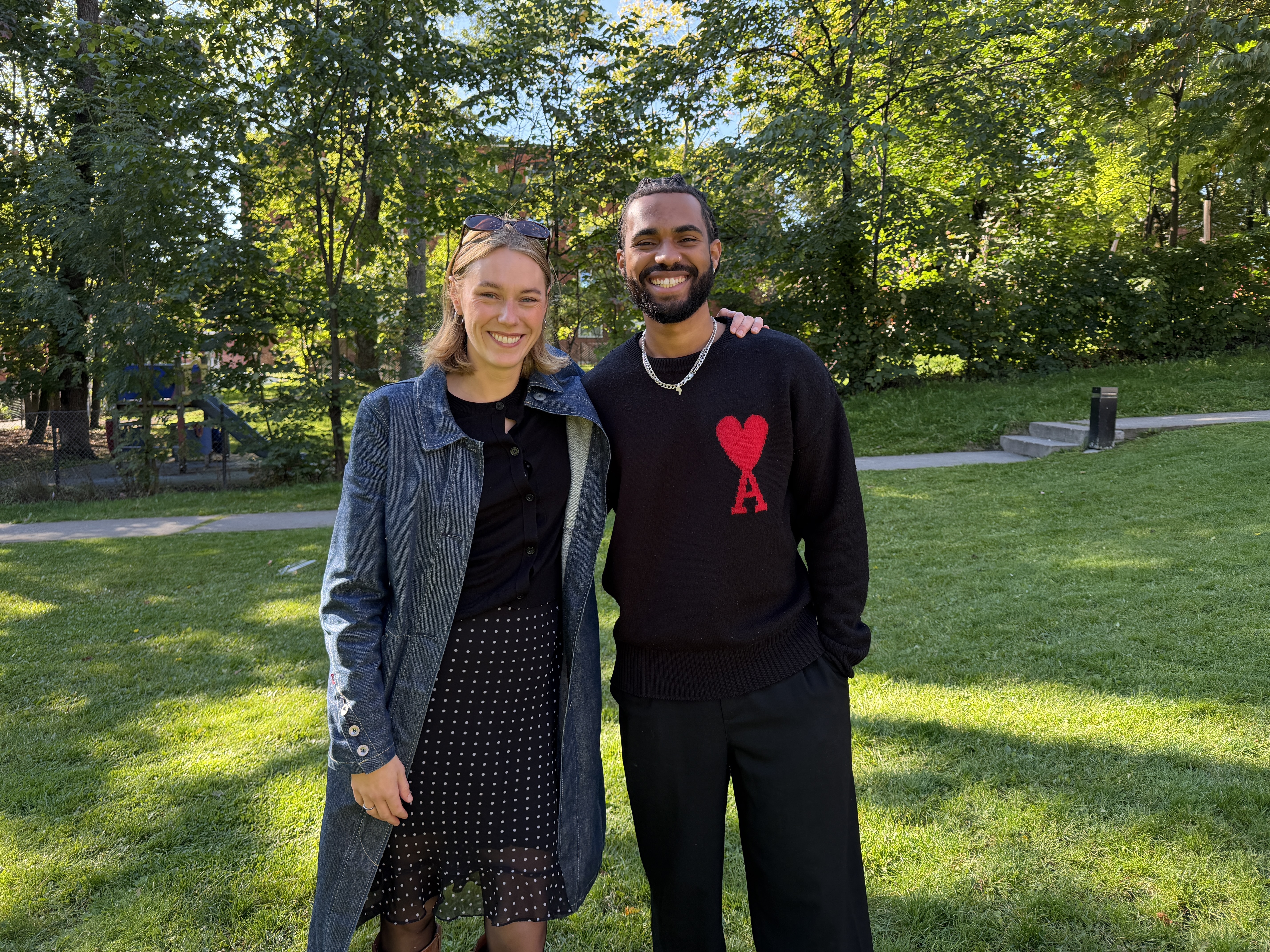 Anna Kristine Lund og Osou Leigh