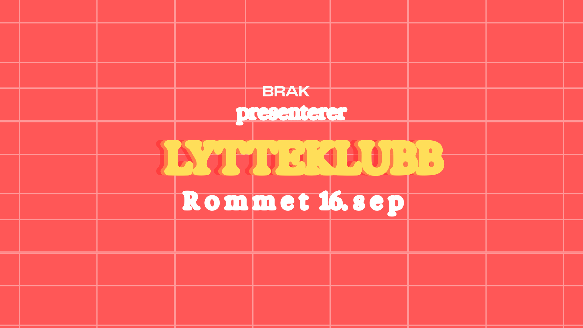 Lytteklubb 1080 x 1350 px 1920 x 1080 px